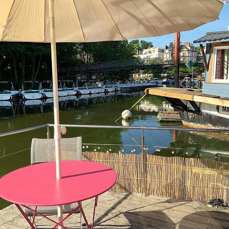 Bateau Appartement Sur L'Erdre Au Coeur De Nantes Luaran gambar