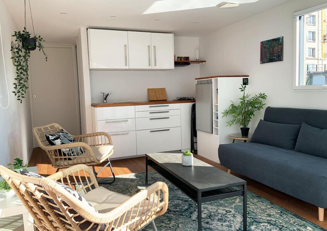 Bateau Appartement Sur L'Erdre Au Coeur De Nantes Luaran gambar