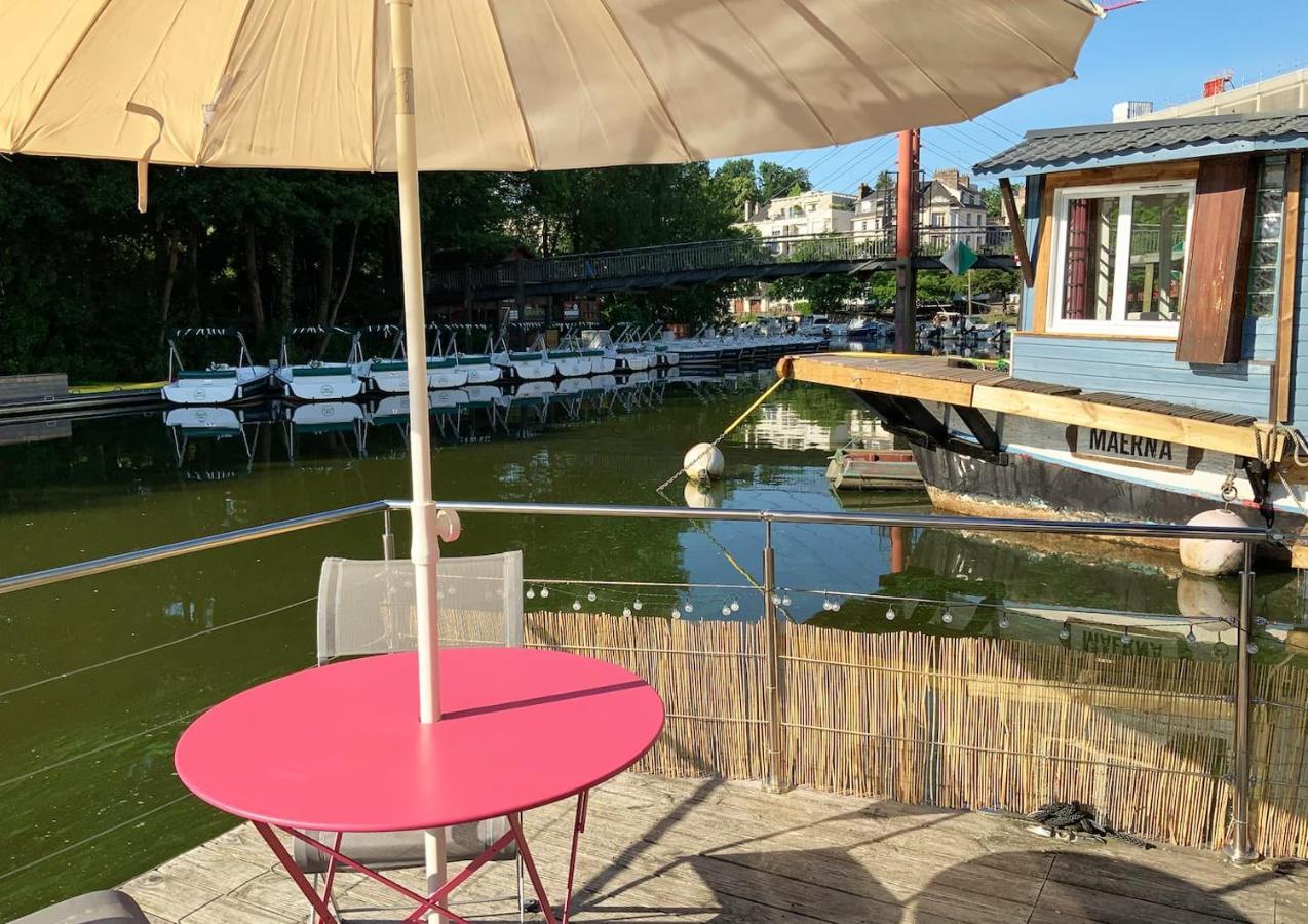 Bateau Appartement Sur L'Erdre Au Coeur De Nantes Luaran gambar